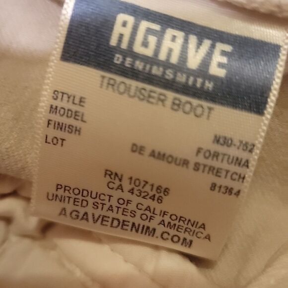 Agave denim sand color Fortuna trouser boot sz 29. - Picture 5 of 13